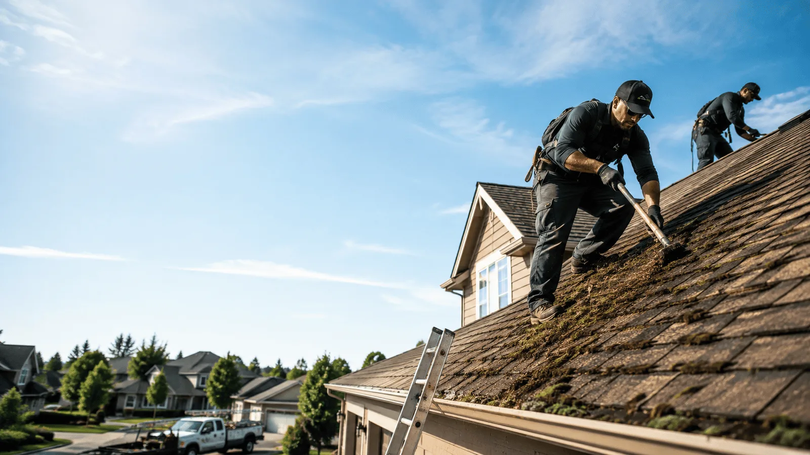 Roof Moss Removal in Griswold, CT near me